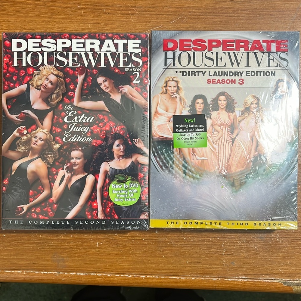 Desperate housewives season two and three dvd bundle